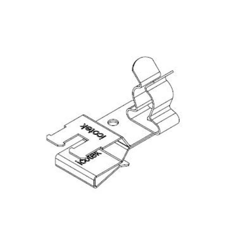 Icotek PFSZ2|SKL 10: EMC Double Shield Clamp for Bus Bar – 36789.10
