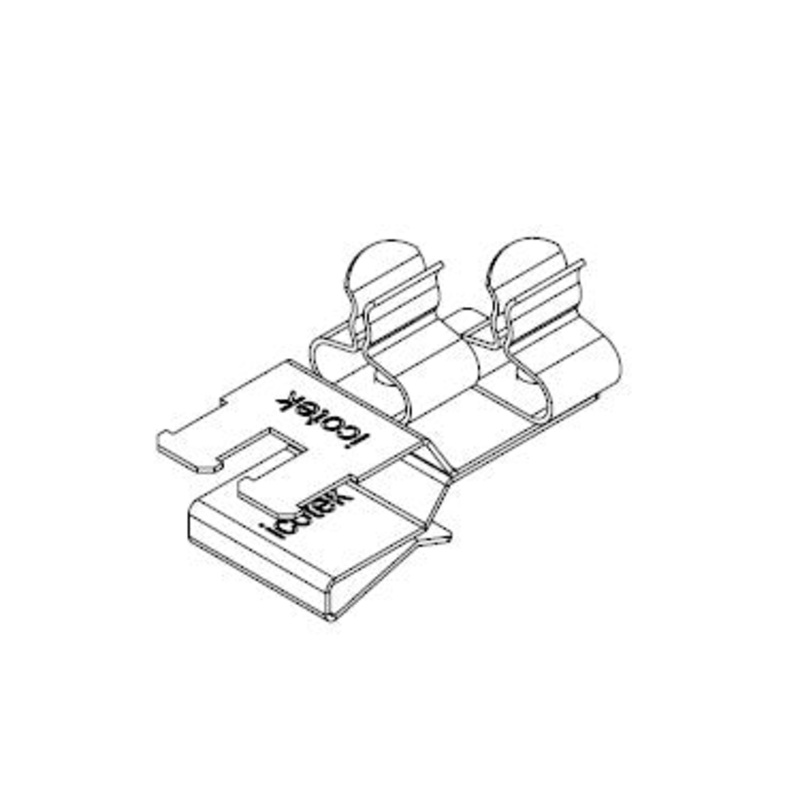 Icotek PFSZ2|SKL 11: EMC Double Shield Clamp for Bus Bar – 36789.11