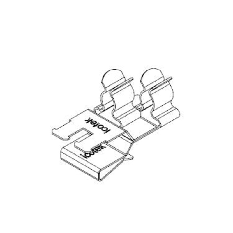Icotek PFSZ2|SKL 33: EMC Double Shield Clamp for Bus Bar – 36789.33