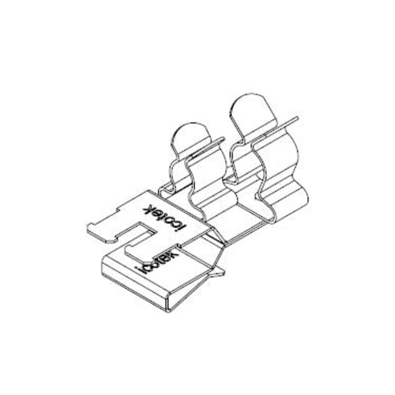 Icotek PFSZ2|SKL 34: EMC Double Shield Clamp for Bus Bar – 36789.34