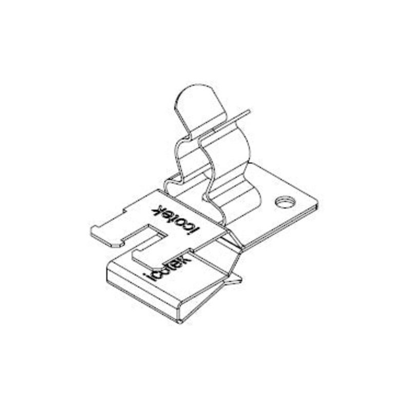 Icotek PFSZ2|SKL 40: EMC Double Shield Clamp for Bus Bar – 36789.40