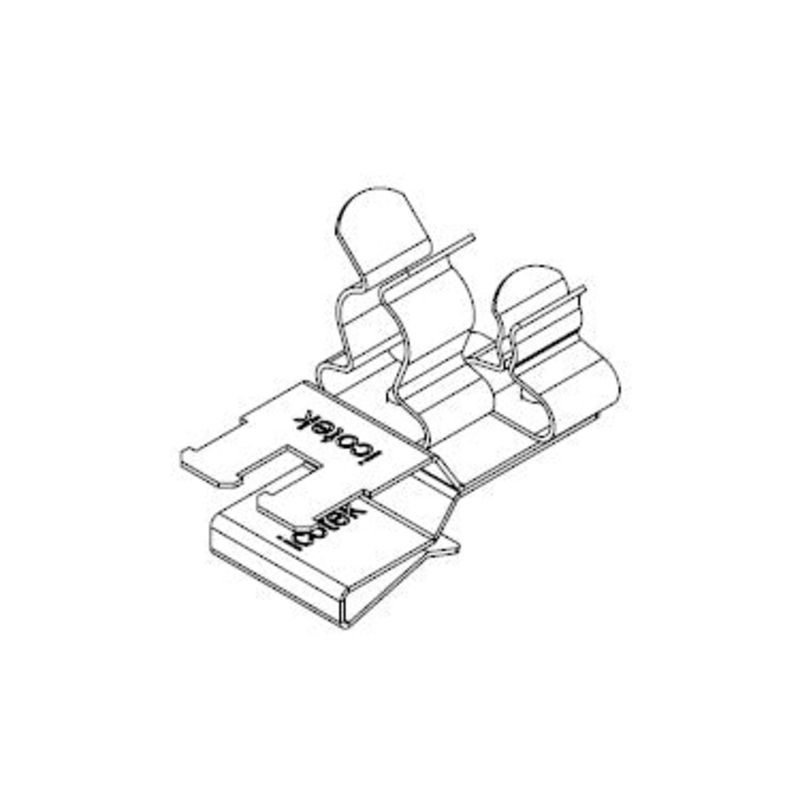 Icotek PFSZ2|SKL 41: EMC Double Shield Clamp for Bus Bar – 36789.41