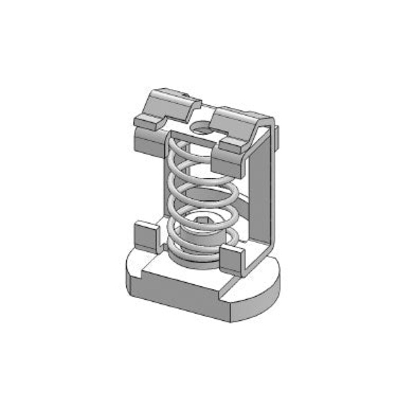 Icotek SC|SKL 3-8: EMC Shield Clamp for 30mm DIN Rail – 36696