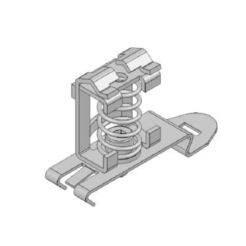 Icotek SF|SK 3-8: EMC Shield Clamp for DIN Rail Shape H – 36500