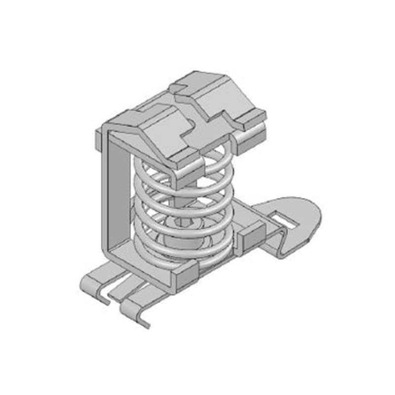 Icotek SF|SK 43.5: EMC Shield Clamp for DIN Rail Shape H – 36502