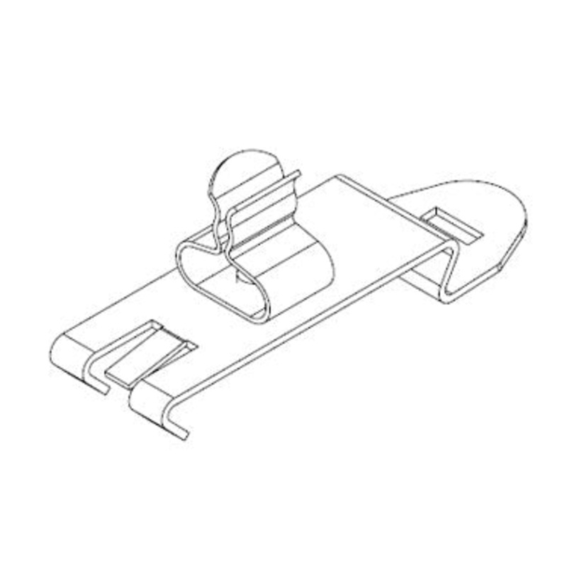 Icotek SF|SKL 1.5-3: EMC Shield Clamp for 35 mm DIN Rail – 36243