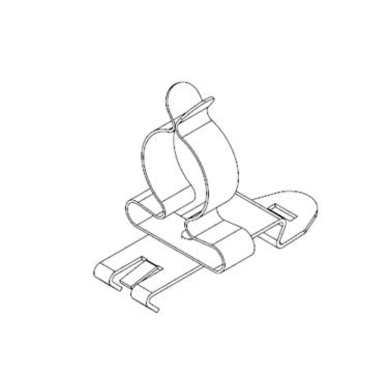 Icotek SF|SKL 17-22: EMC Shield Clamp for 35 mm DIN Rail – 36248