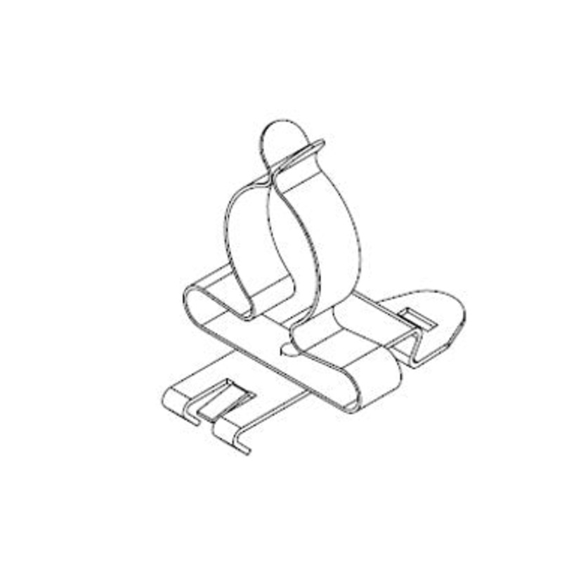 Icotek SF|SKL 23-29: EMC Shield Clamp for 35 mm DIN Rail – 36249