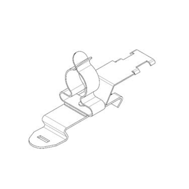 Icotek SFZ|SKL 126: EMC Shield Clamp for 35mm DIN Rail – 36870