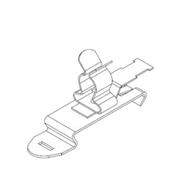 Icotek SFZ|SKL 81: EMC Shield Clamp for 35mm DIN Rail – 36865