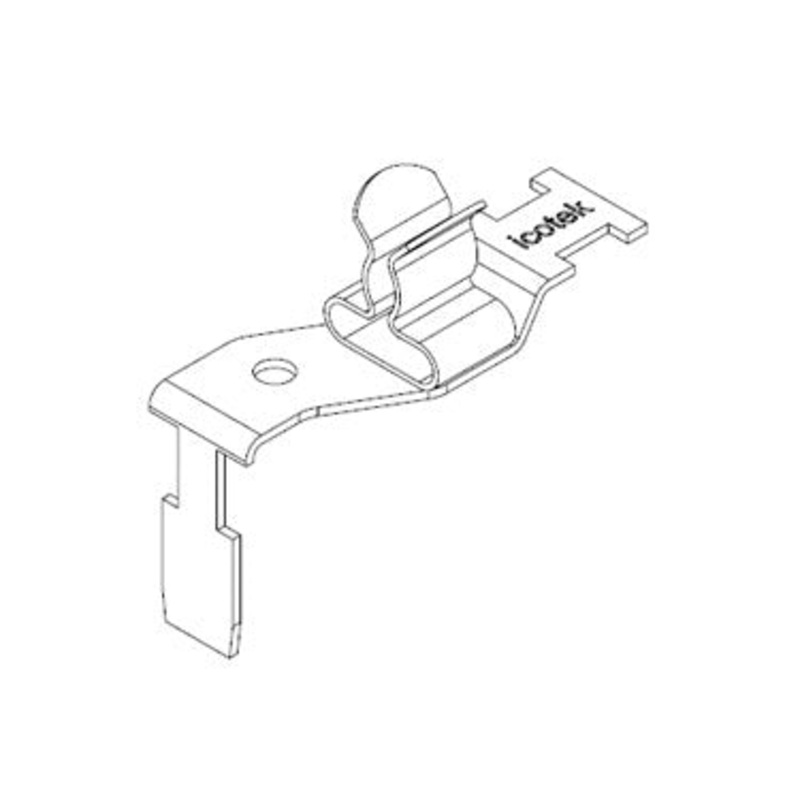 Icotek STFZ2-SP|03: EMC Double Terminal Clamp for Siemens SIMATIC ET 200SP – 37507.03