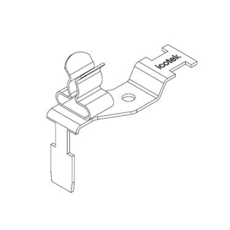 Icotek STFZ2-SP|20: EMC Double Terminal Clamp for Siemens SIMATIC ET 200SP – 37507.20