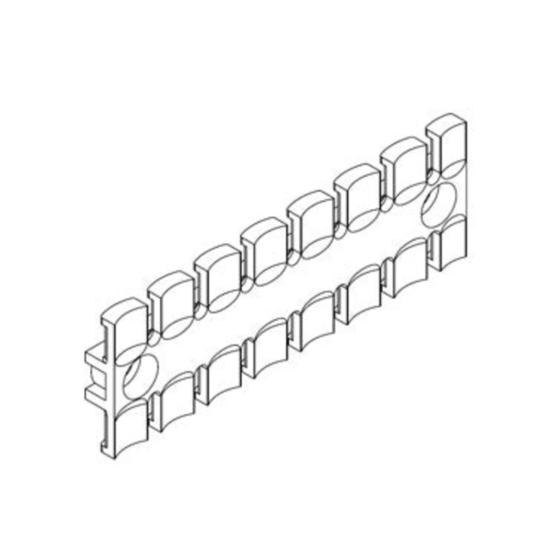 Icotek ZL 121 AB M6: Strain Relief Plate with Aluminum Bushings – 32295