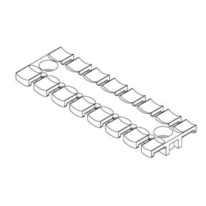 Icotek ZL 121: Strain Relief Plate for Screw Assembly – 32232