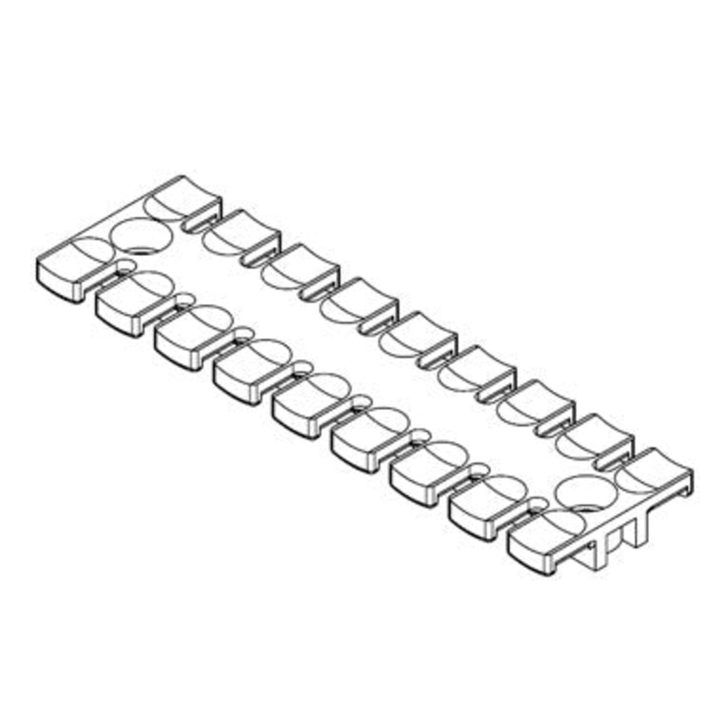 Icotek ZL 140: Strain Relief Plate for Screw Assembly – 32234