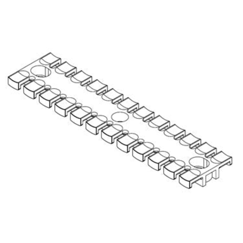 Icotek ZL 180: Strain Relief Plate for Screw Assembly – 32236