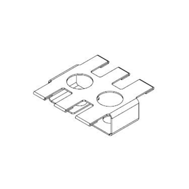 Icotek ZL 39|SB-EMC-2: Shield Plate for Strain Relief Plates – 37150