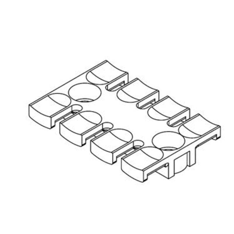 Icotek ZL 60: Strain Relief Plate for Screw Assembly – 32224