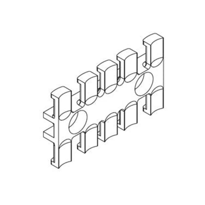 Icotek ZL 70 AB M4: Strain Relief Plate with Aluminum Bushings – 32272