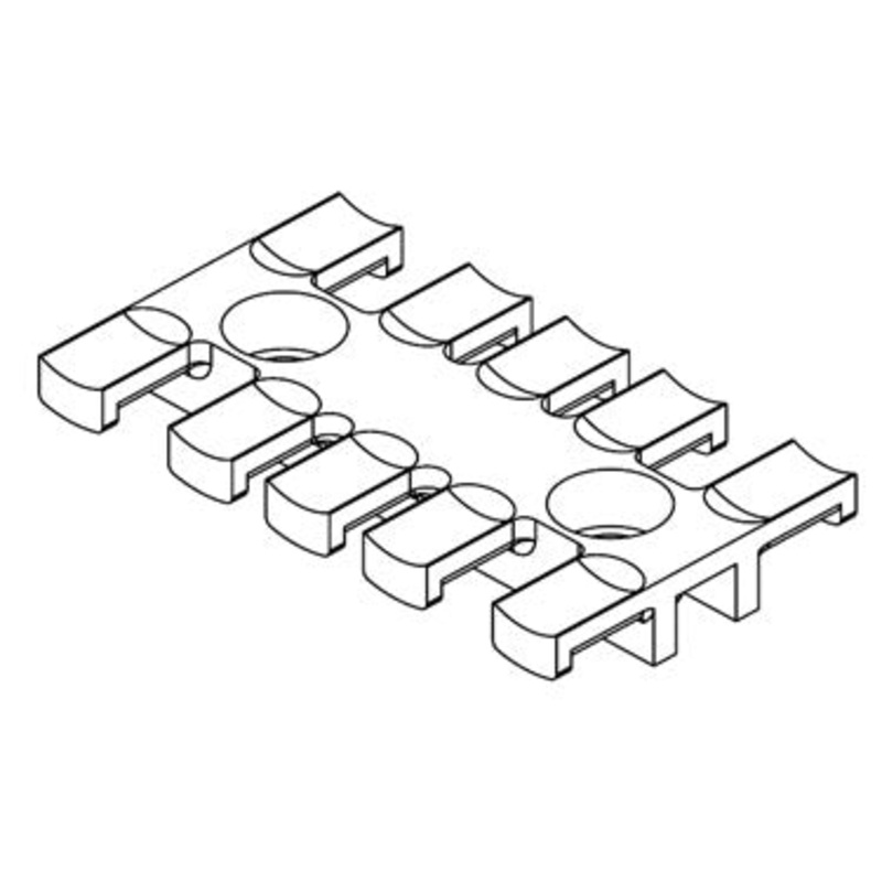 Icotek ZL 70: Strain Relief Plate for Screw Assembly – 32226