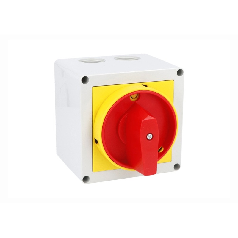 Lovato Electric: Enclosed rotary cam switch 7GN series, ON-OFF switch 3 pole 32A – 7GN3210P25