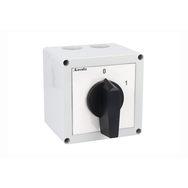 Lovato Electric: Enclosed rotary cam switch 7GN series, ON-OFF switch 3 poles 40A – 7GN4010P
