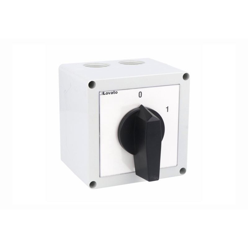 Lovato Electric: Enclosed rotary cam switch 7GN series, ON-OFF switch 3 poles 63A – 7GN6310P