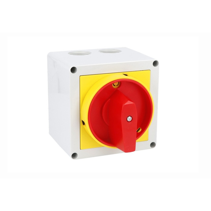 Lovato Electric: Enclosed rotary cam switch 7GN series, ON-OFF switch 4 poles 32A – 7GN3292P25