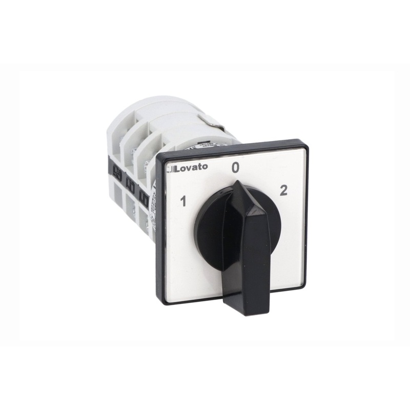 Lovato Electric: Rotary cam switch 7GN series, 3-phase motor reversing switch 25A – 7GN2511U
