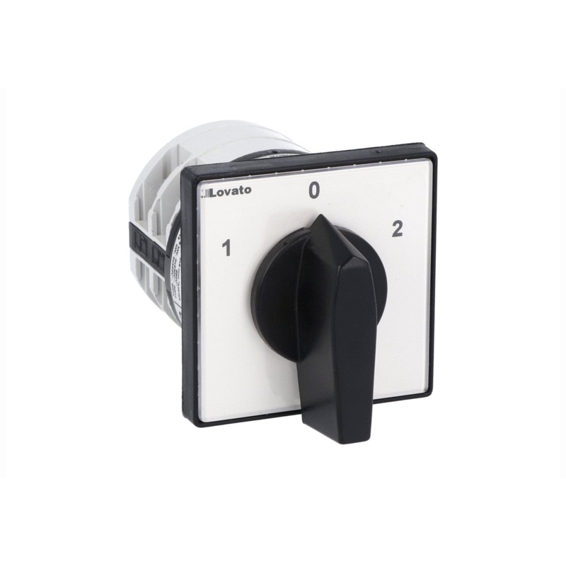 Lovato Electric: Rotary cam switch 7GN series, changeover switch 2 poles 32A – 7GN3252U