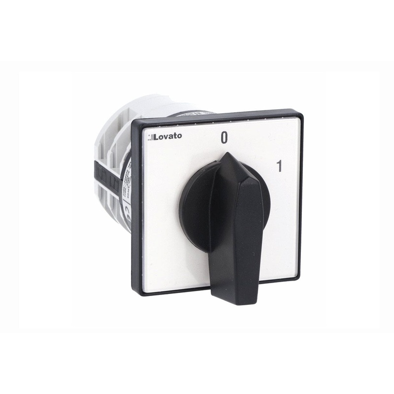 Lovato Electric: Rotary cam switch 7GN series, changeover switch 3 poles 40A – 7GN4053U