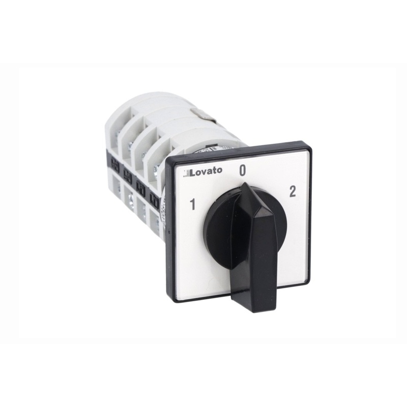 Lovato Electric: Rotary cam switch 7GN series, Dahlander motor control switch 1-0-2, 25A – 7GN2513U