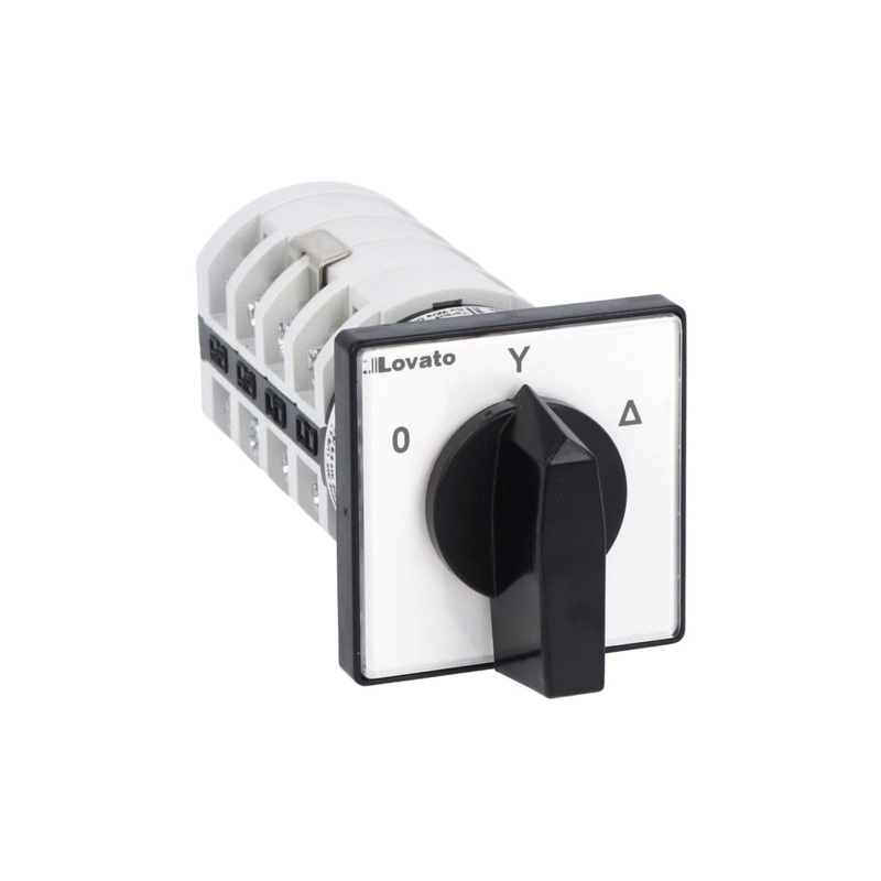 Lovato Electric: Rotary cam switch 7GN series, star-delta motor starter switch 25A – 7GN2512U