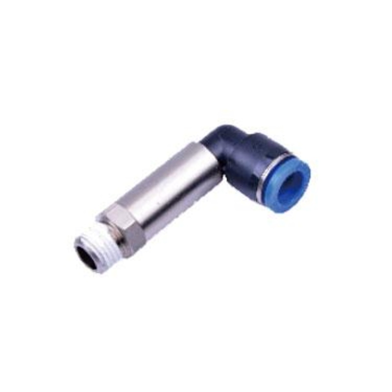 Airtac NPLL: Push to Connect Fitting, Extended Male Elbow – NPLL1/4-3/8 (MOQ 10 pcs.)