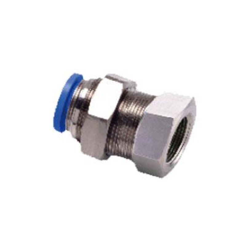 Airtac NPMF: Push to Connect Fitting, Bulkhead Connector – NPMF1/2-1/4 (MOQ 10 pcs.)
