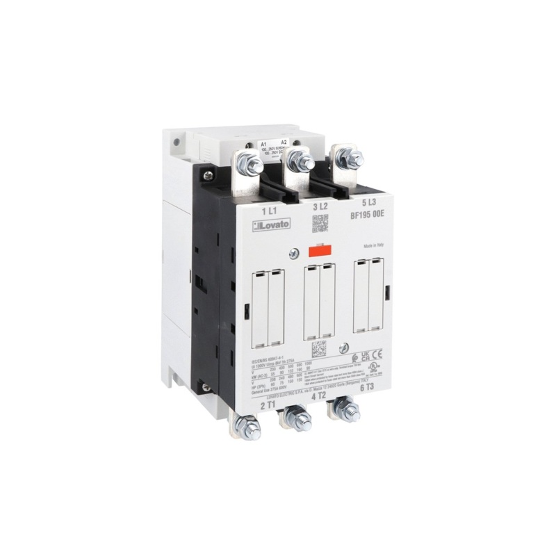 Lovato BF Series: 3 Pole Contactor, IEC – BF26500E400