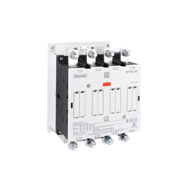 Lovato BF Series: 4 Pole Contactor, IEC – BF230T4E110