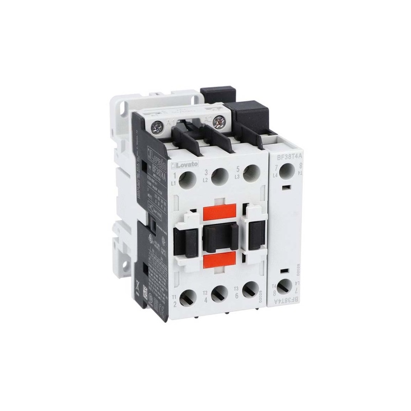 Lovato BF Series: 4 Pole Contactor, IEC – BF38T4D220