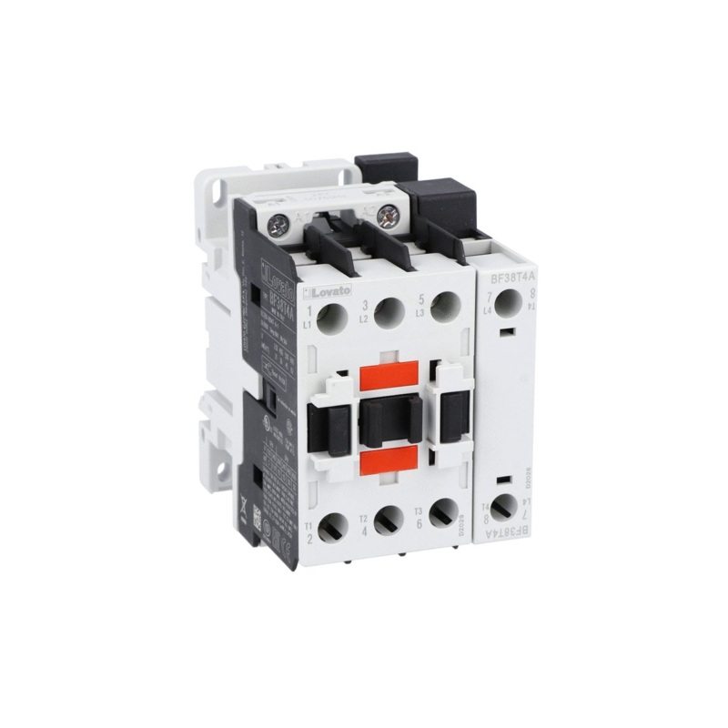 Lovato BF Series: 4 Pole Contactor, IEC – BF38T4L024