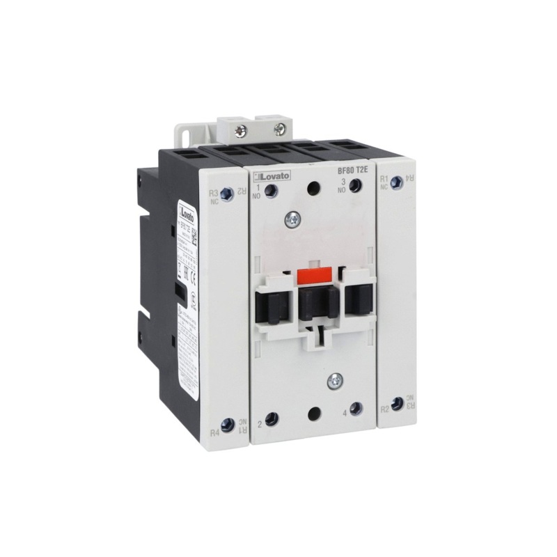 Lovato BF Series: 4 Pole Contactor, IEC – BF80T2E110