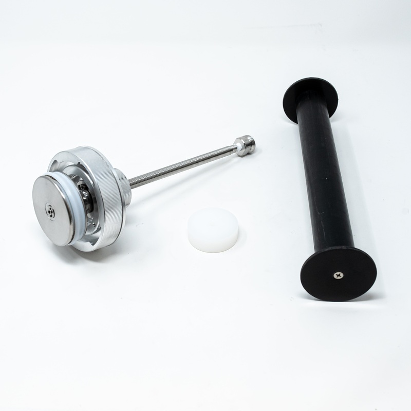Adjustable Solid Load Cartridge Cap (SLCC) for 130 and 260 Gram Sample Load Cartridges