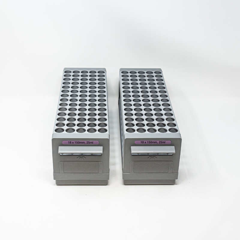 Set of 2 Collection Racks, 18 x 150 mm (70 Tubes/Rack)