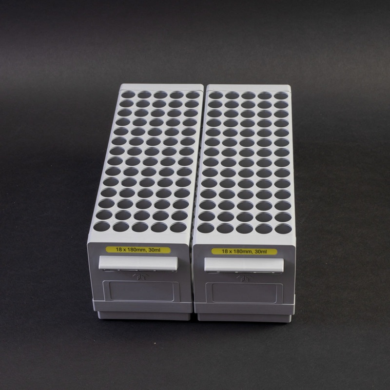 Set of 2 Collection Racks, 18 x 180 mm (70 Tubes/Rack)
