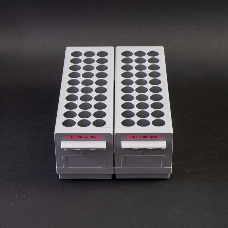 Set of 2 Collection Racks, 25 x 150 mm (30 Tubes/Rack)
