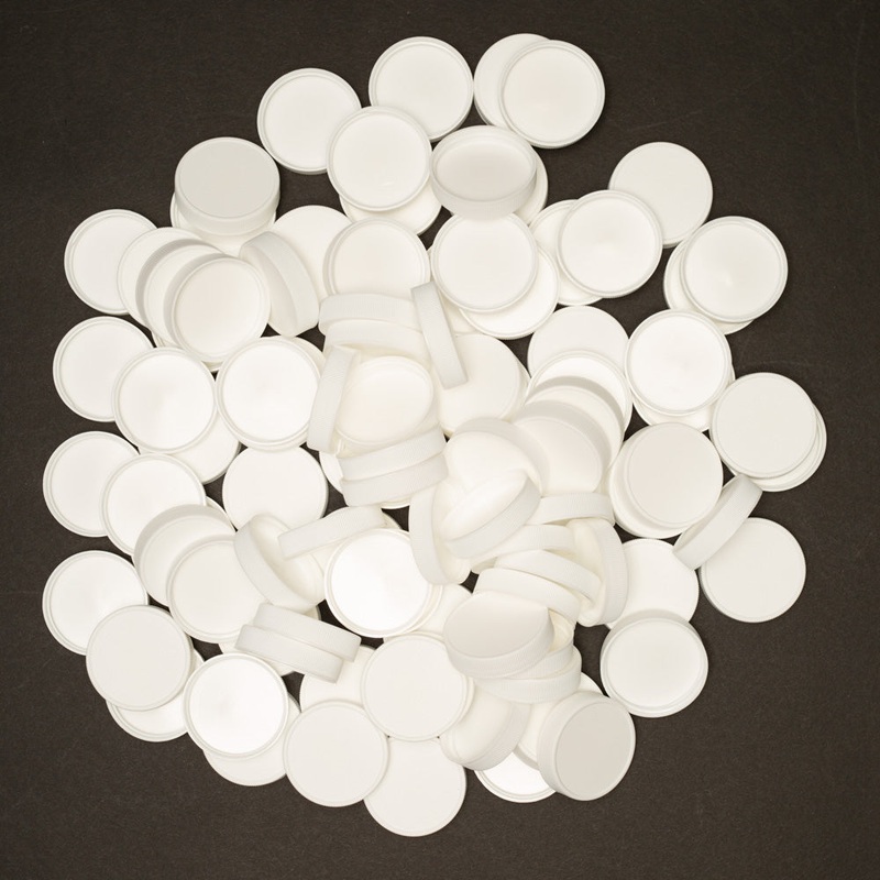 Bottle Caps for Wedge Shaped 500 mL Polyethylene Bottles (100 Each)