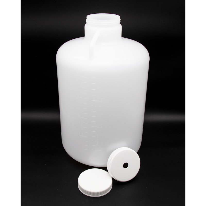 Polyethylene Bottle with Two Caps (Round 5.5 Gallon)