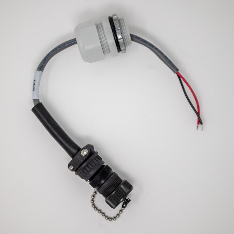 Rain Gauge Receptacle Connector for Signature