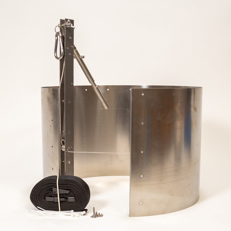 Street Level Installation Tool Mounting Ring for 15 Inch Diameter Pipe