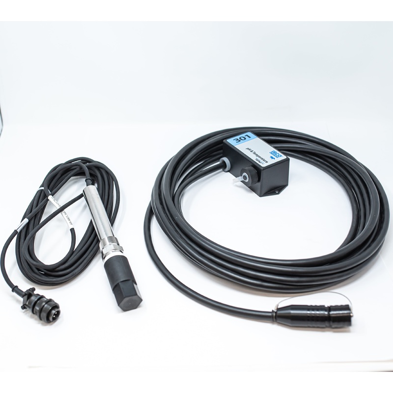 TIENet 301 pH And Temperature Sensor Interface and 32.8 Ft. Cable