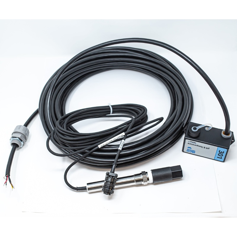 TIENet 301 pH and Temperature Sensor Interface for Permanent Signature Meter (75 Ft.)